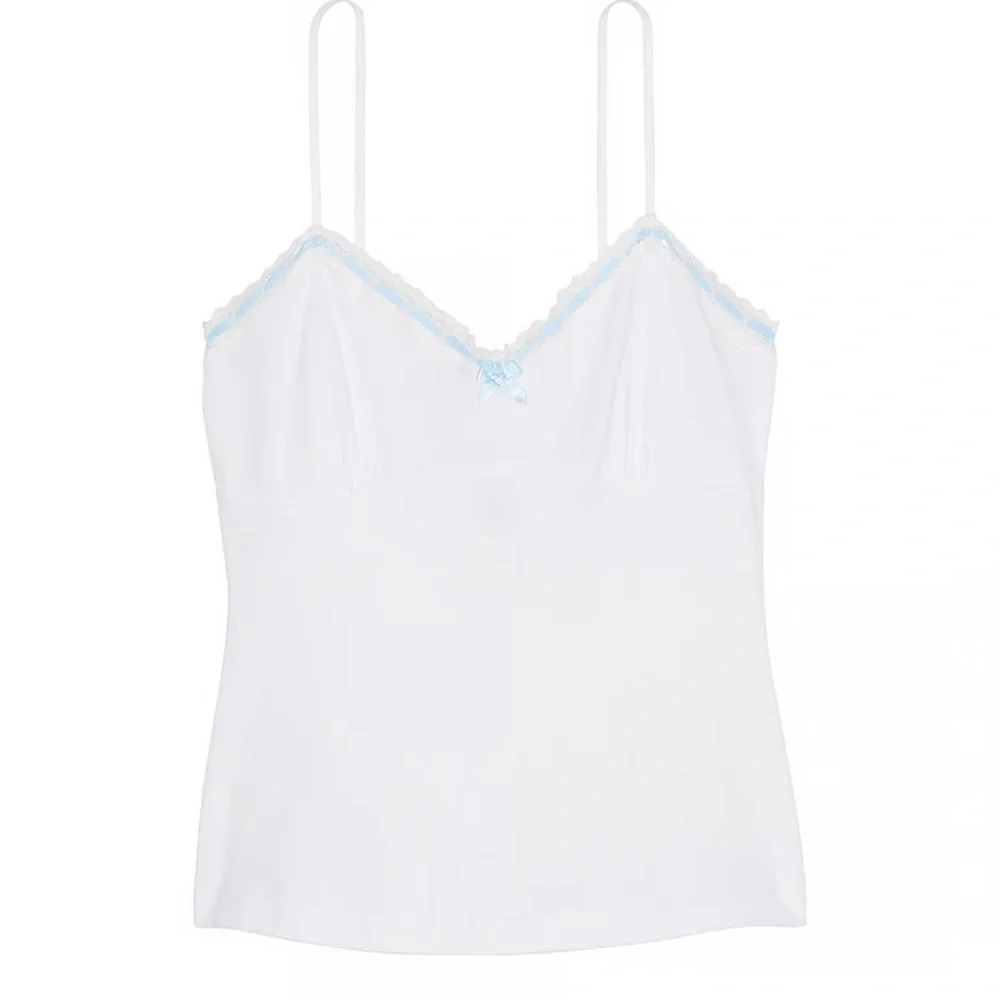 PINK by Frankie’s Bikinis Mariposa‎ Cotton Tank